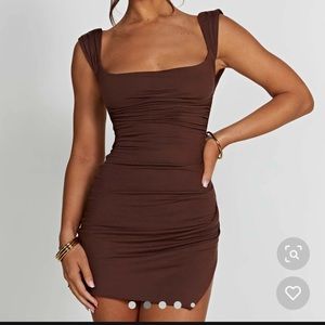 Baby Boo Brown Ria dress size small